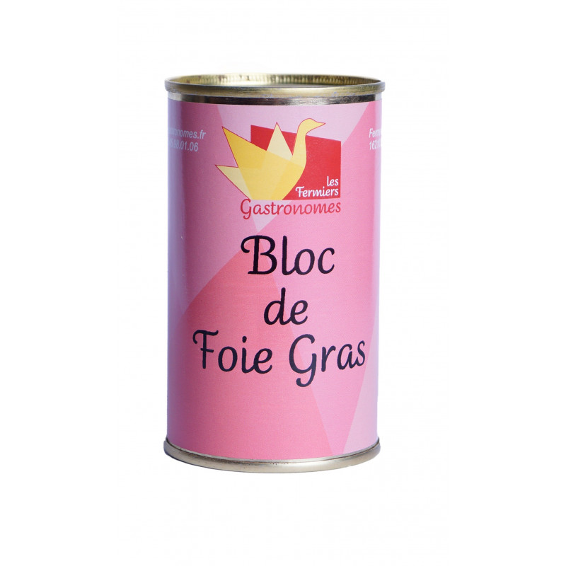 Bloc de foie gras de canard 190g