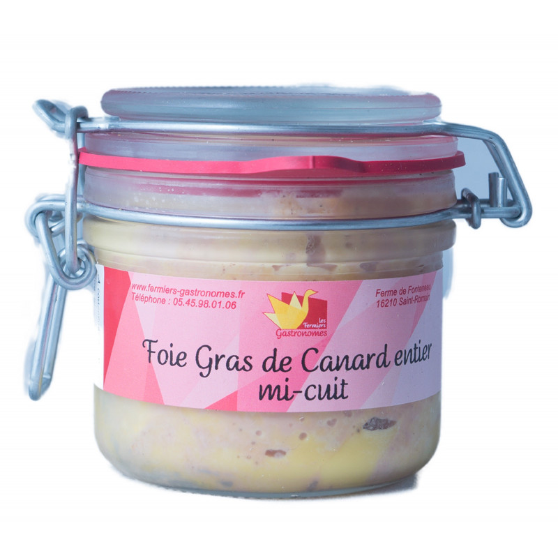 Foie gras de canard entier mi-cuit 190g