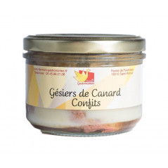 Gésiers de canard confits 130g