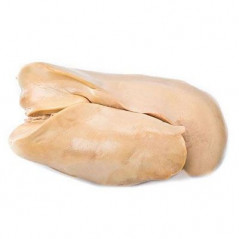 Foie gras de canard cru éveiné (troussé papier) ±350g