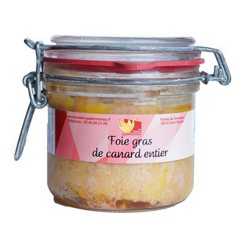 Foie gras de canard entier en semi-conserve - Foie gras Canoie