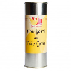 Cou farci au foie gras de canard