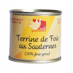 Terrine de foie au Sauternes 100g